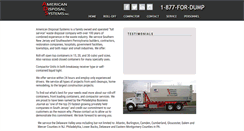 Desktop Screenshot of americandisposalsystems.com